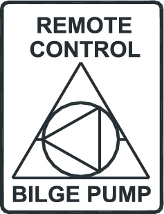 Remote control bilge pump