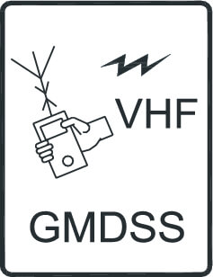 Handheld GMDSS portable VHF