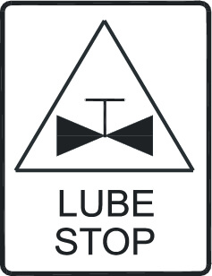 Lube oil supply stop