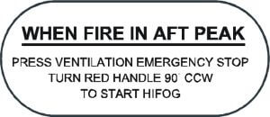 HIFOG aft peak release station