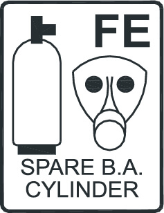 B.A. set - spare cylinder