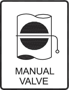 Ventilation duct - manual shut off