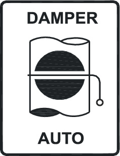 Fire damper - automatic shut off