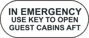 Emergency key