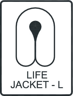Life jacket for adult - L