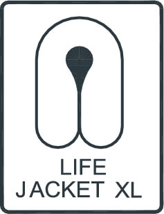Life jacket for adult - XL