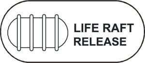 Inflatable life raft