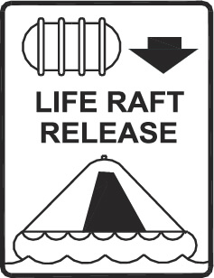 Life raft release