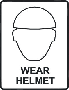 Helmet compulsory