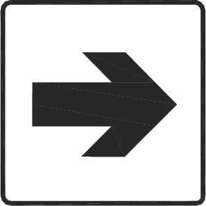 Direction arrow (general use)