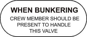 Fuel handling - crew to valve